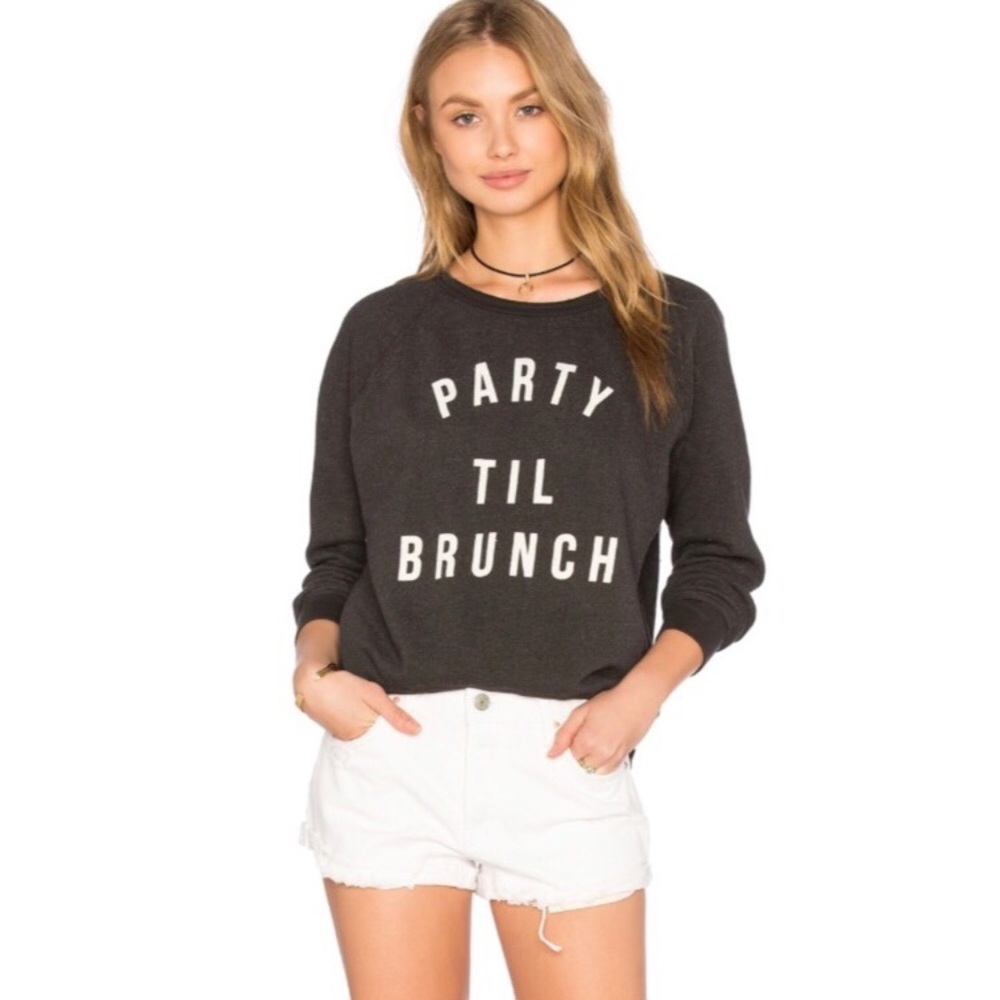 Project Social T party til brunch Sweatshirt